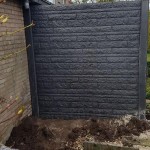 Levering beton schutting in Biervliet