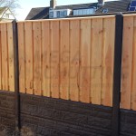 Levering en montage in Alkmaar - luxe hout-beton schutting