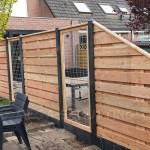 Levering en montage in Nieuwegein - standaard hout-beton schutting