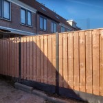 Caballero Wood® hout-beton schutting