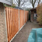 Standaard hout-beton schutting - Caballero Wood