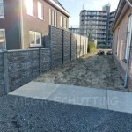 Beton-beton schutting - Spijkenisse