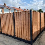 Hout-beton schutting Caballero Wood standaard