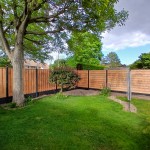 Hout-beton schutting horizontaal en verticaal