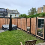 Hout-beton standaard schutting Caballero Wood