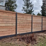 Douglas Zweeds rabat grijze palen en onderplaten