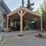 Overkapping los hout
