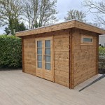 Blokhut 2,5 x 3,5m1 bruin
