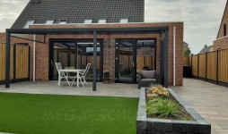 Velvetline Aluminium veranda met polycarbonaat