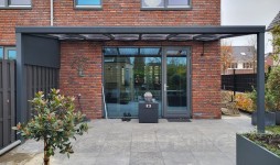 Velvetline antraciet aluminium veranda