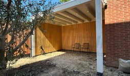 Buitenverblijf Palermo 3860x3100mm wit