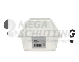 Flocx inzet verfbak klein recycled kunststof 15CM X 32CM 3ST