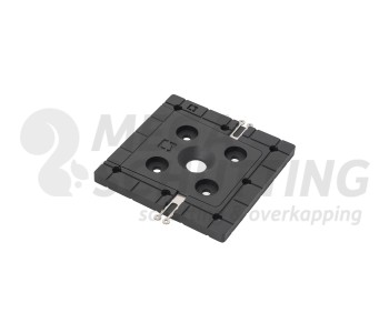 Voetplaat houten staander