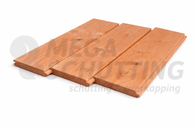 Afbeelding van Douglas blokhut profielplanken