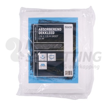 Afbeelding van Flocx absorberend dekkleed 8.4M2 3.56MTR X 2.35MTR