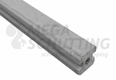 Afbeelding van Betonpaal grijs (stampbeton-kleur)