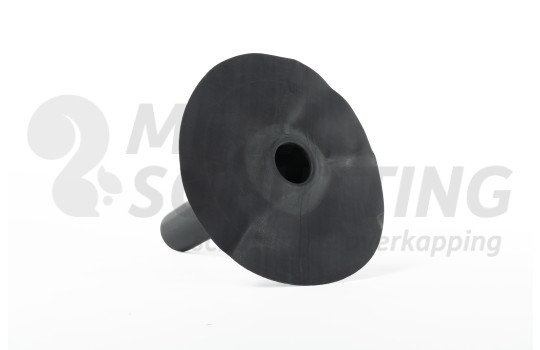 Dakdoorvoeren met epdm flap / stadsuitloop