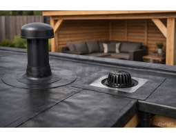 Dakdoorvoeren en uitlopen