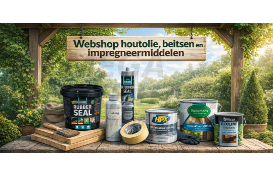 Houtolie, beitsen en impregneermiddelen